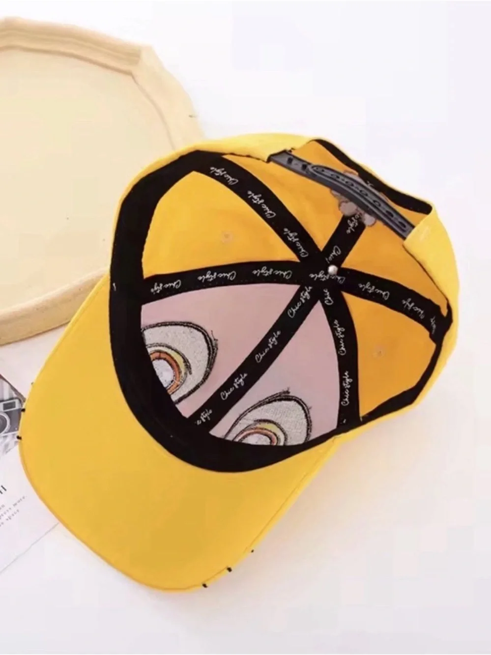 No bra bright yellow